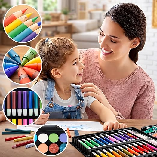 150 Pieces Deluxe ART SET 🖍️